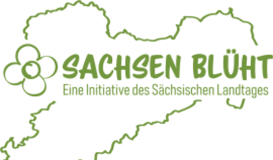 Logo Sachsen blüht! Abb. ohne Autor: